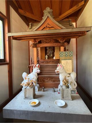 旭町中組稲荷神社の参拝記録(色部優兎さん)