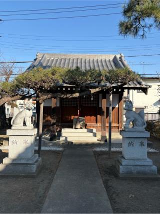 松森稲荷神社の参拝記録(色部優兎さん)