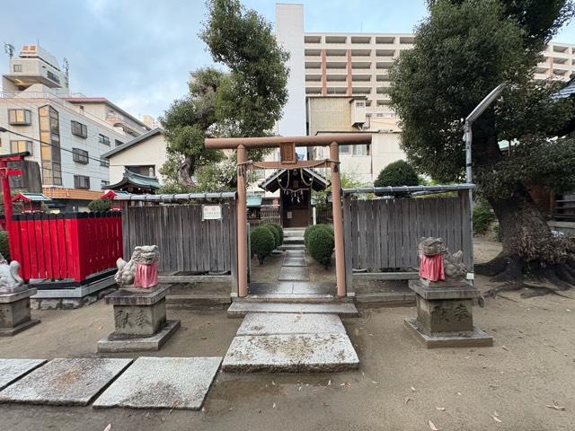 美津社(富島神社境内社)の参拝記録1
