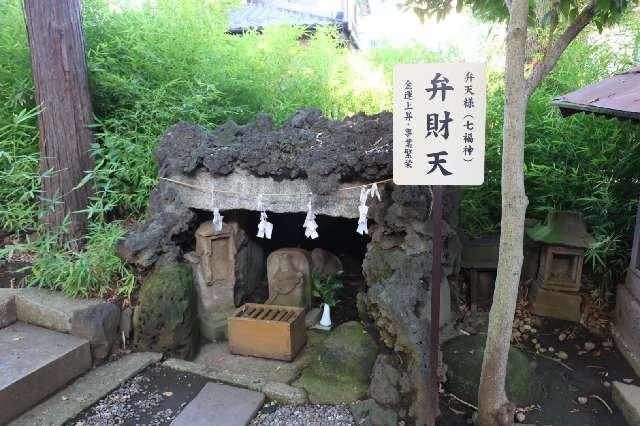 弁財天(鳩ケ谷氷川神社境内社)の参拝記録1