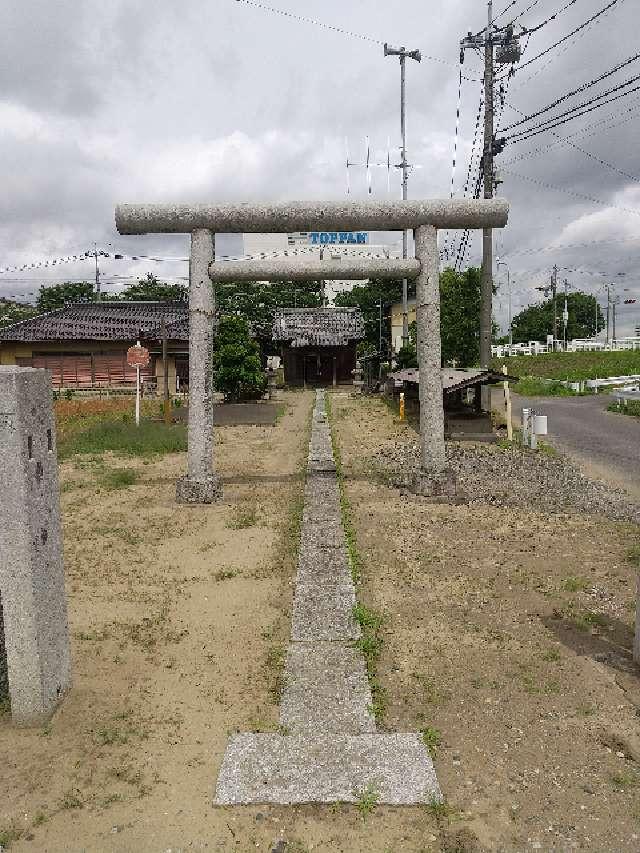 惣新田香取神社の参拝記録1