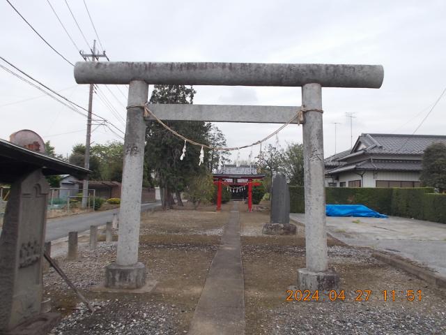 埼玉県幸手市中野827 中野神社の写真2