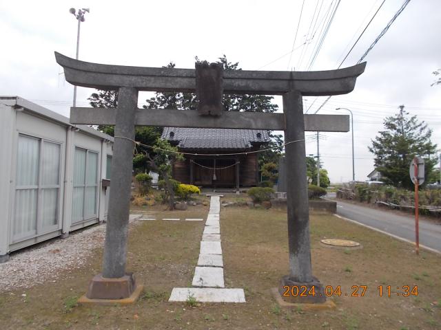埼玉県幸手市惣新田1074-1 下沢目木香取神社の写真2