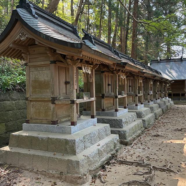 櫛田社・高良社・竈門社・素佐雄社・太夫社・宰相和泉社・御霊社（太宰府天満宮境内社）の参拝記録3