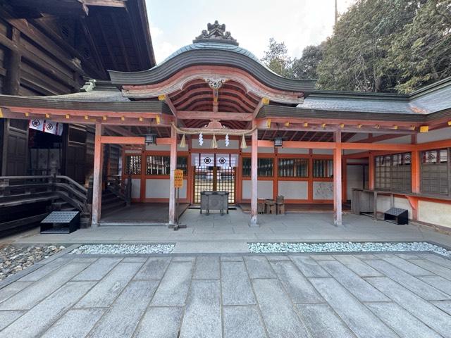 上津社(大山祇神社)の参拝記録2