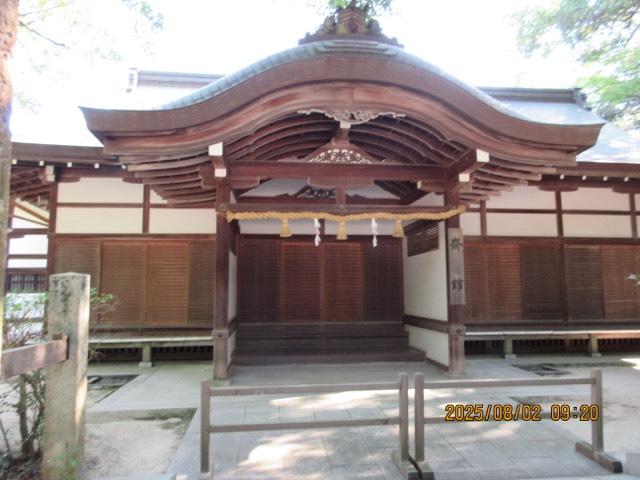 上津社(大山祇神社)の参拝記録1