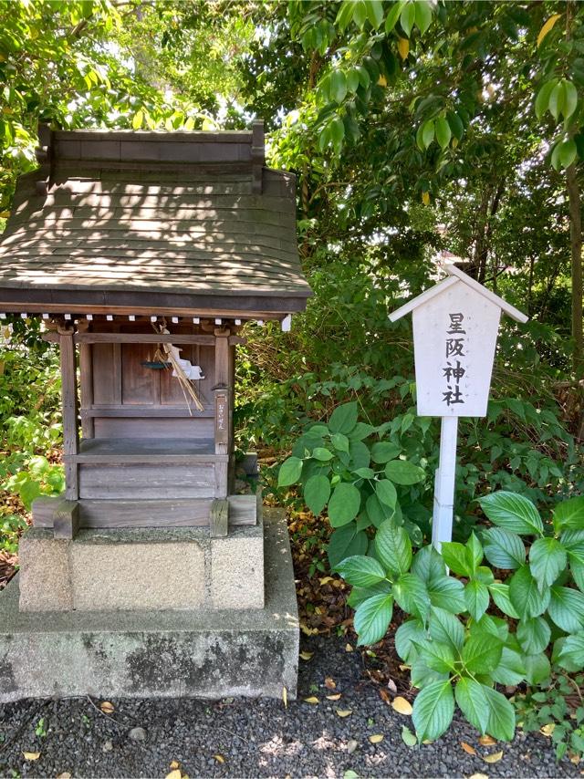 星阪神社(水無瀬神社　摂社)の参拝記録6