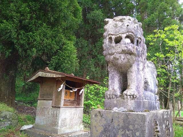 熊本県阿蘇郡高森町上色見 小社（上色見熊野座神社）の写真1