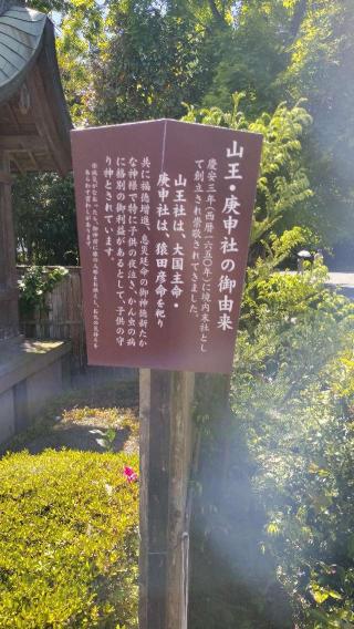 山王社（阿蘇神社）の参拝記録(あっきーさん)