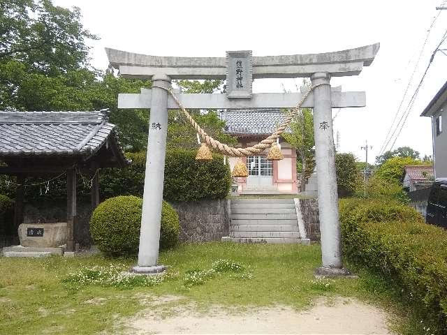 熊野神社下宮の参拝記録1