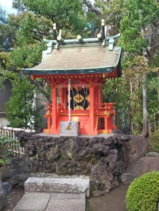 厳島神社（天祖諏訪神社境内）の参拝記録(はじめさん)