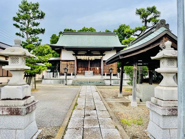 松伏神社の参拝記録3