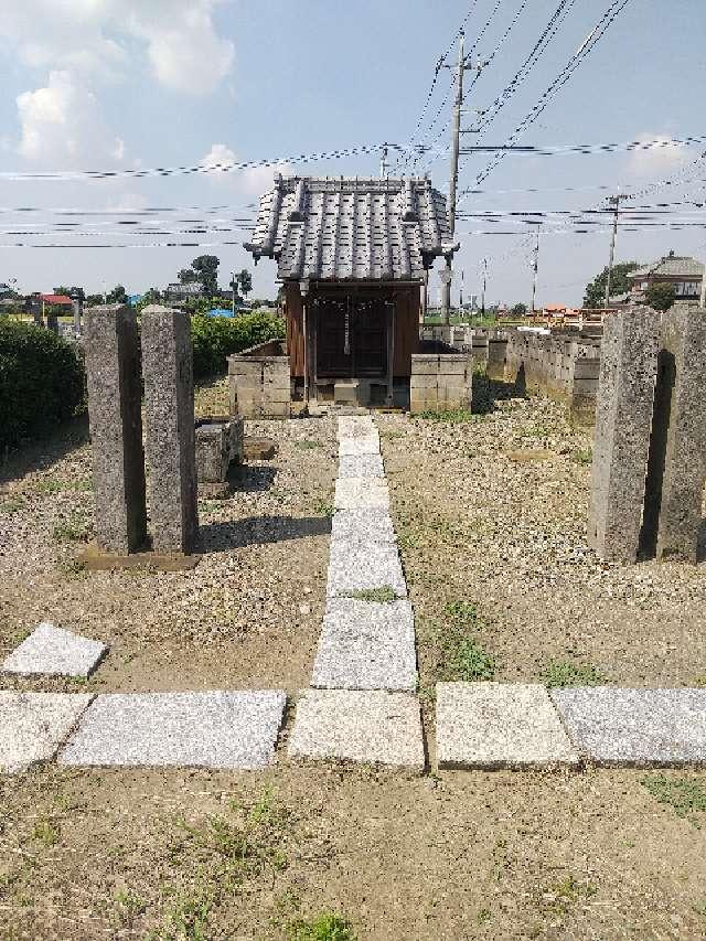 埼玉県北葛飾郡杉戸町才羽1882 香取神社の写真2