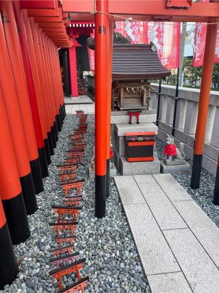 繁栄稲荷(穴守稲荷神社境内社)の参拝記録(⛩️🐉🐢まめ🐢🐉⛩️さん)