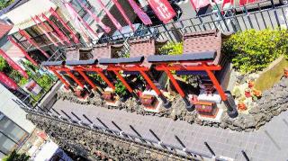 末廣稲荷(穴守稲荷神社境内社)の参拝記録(オトギリルさん)