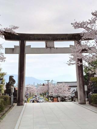 武田神社の参拝記録(pariaさん)