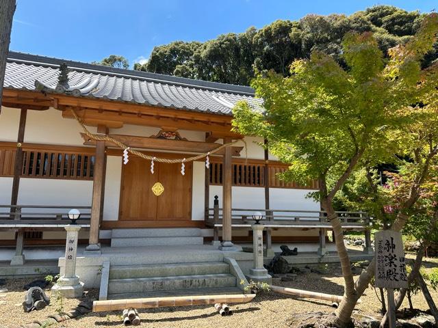 神楽殿(龍田大社)の参拝記録(あきちゃんさん)