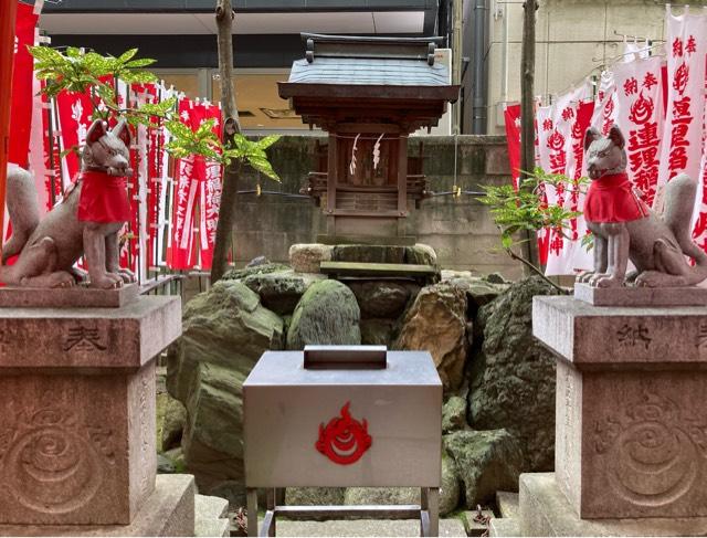 愛知県名古屋市中区栄3-35-30 連理稲荷神社（若宮八幡社 境内社）の写真5