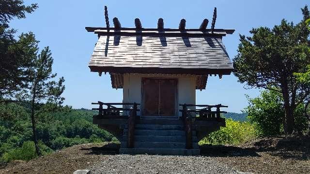 北海道勇払郡むかわ町穂別稲里 穂別ダム神社の写真1