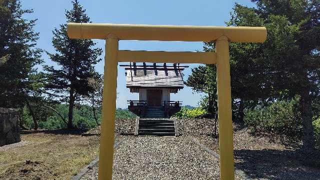 北海道勇払郡むかわ町穂別稲里 穂別ダム神社の写真2