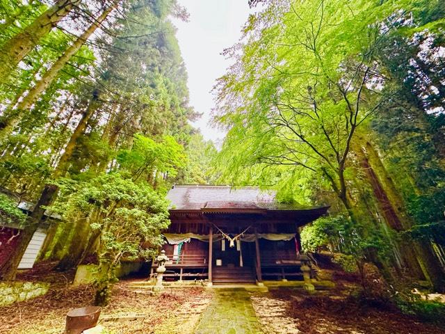 福島県白河市表郷八幡字社山1 社八幡神社の写真1