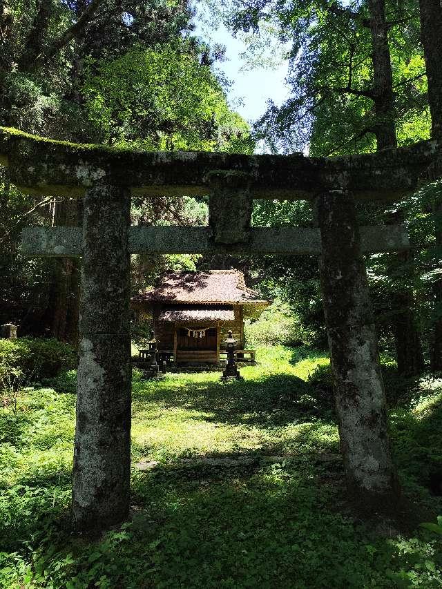 佐賀県佐賀市三瀬村杠２５８４−１ 下ノ宮（野波神社下宮）の写真2