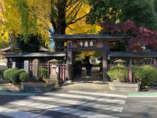 森巌寺の参拝記録3