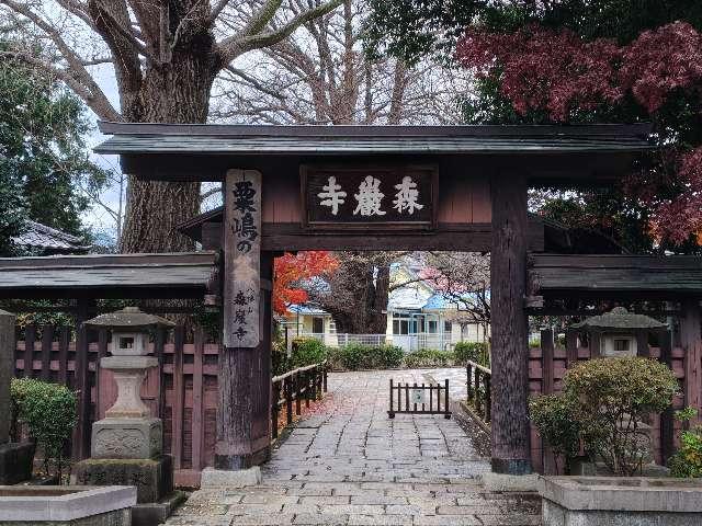森巌寺の参拝記録1