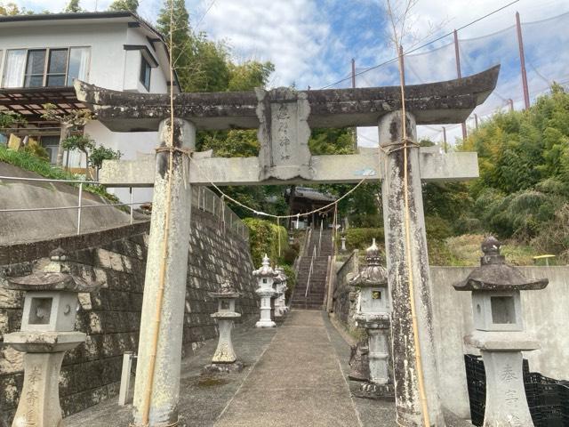 熊本県熊本市北区津浦町30-59 津浦熊野座神社の写真1