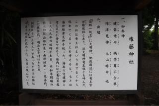 權藤神社の参拝記録(ドラゴンさん)