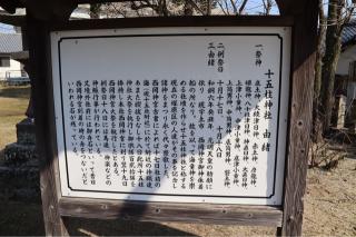 十五柱神社の参拝記録(ドラゴンさん)