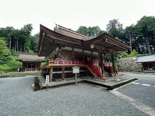 日吉大社　東本宮拝殿の参拝記録(笹だんごさん)