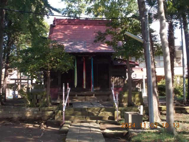 埼玉県草加市八幡町１１０７−２ 槐戸八幡神社の写真3