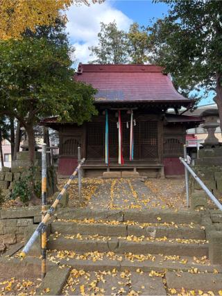 槐戸八幡神社の参拝記録(色部優兎さん)