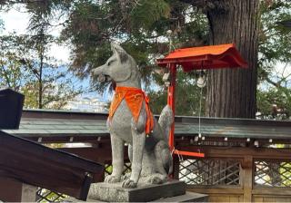 猫神社（冨士山稲荷神社境内社）の参拝記録(竜胆の花さん)