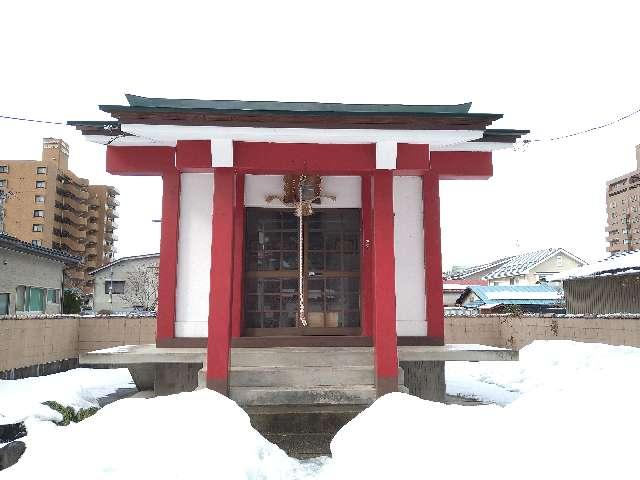 福島県会津若松市馬場町 鶴ケ城稲荷神社の写真1