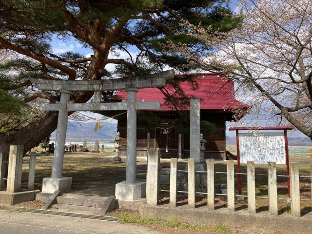 福島県伊達市梁川町二野袋字庭渡63 庭渡神社の写真1