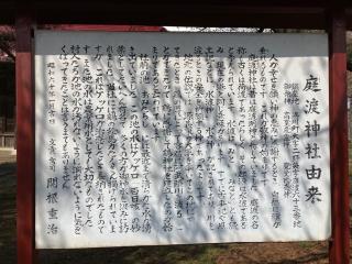 庭渡神社の参拝記録(MA-323さん)