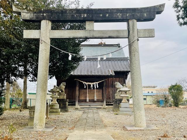 栃木県小山市中里868 中里神社の写真1