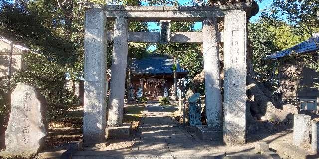 上羽田八幡宮の参拝記録1