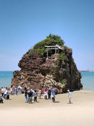 稲佐の浜 弁天島の参拝記録(あっきーさん)