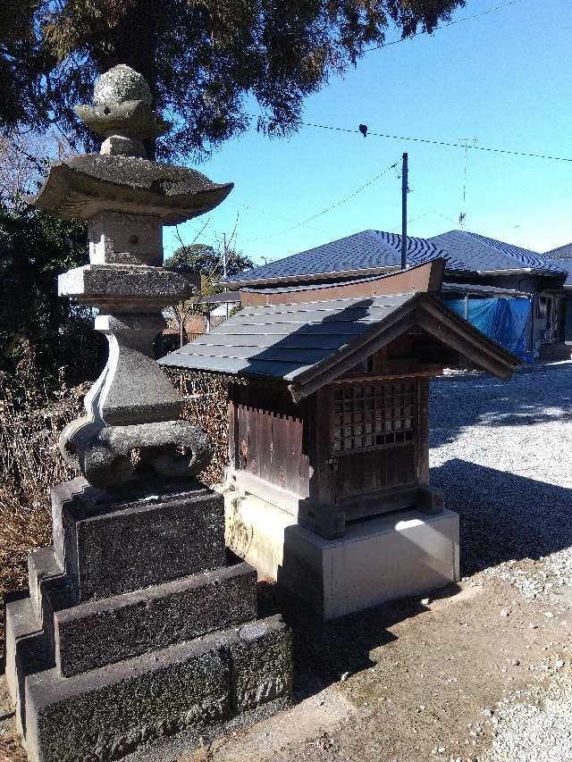 三峯神社(上野田鷲宮神社境内社)の参拝記録1