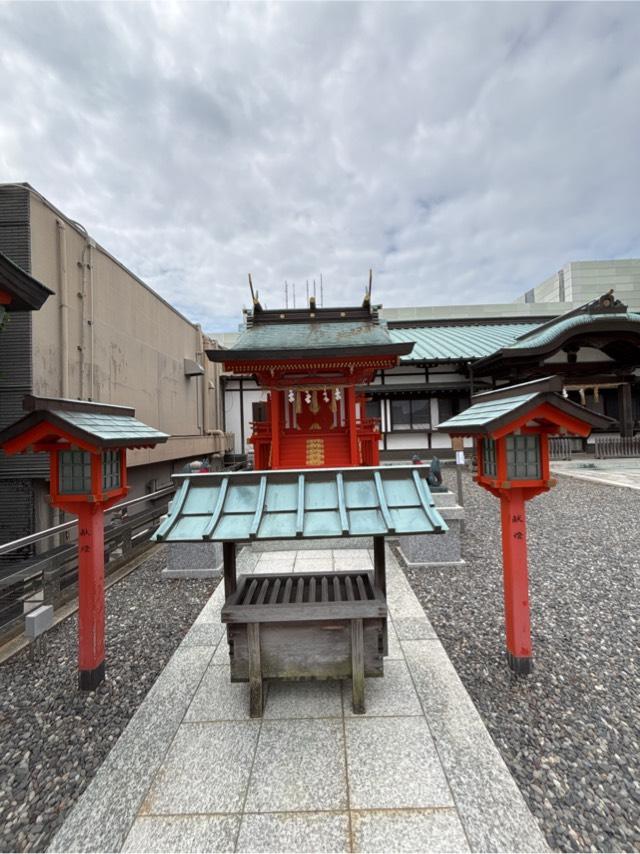 五宝稲荷神社(五社神社・諏訪神社境内社)の参拝記録4