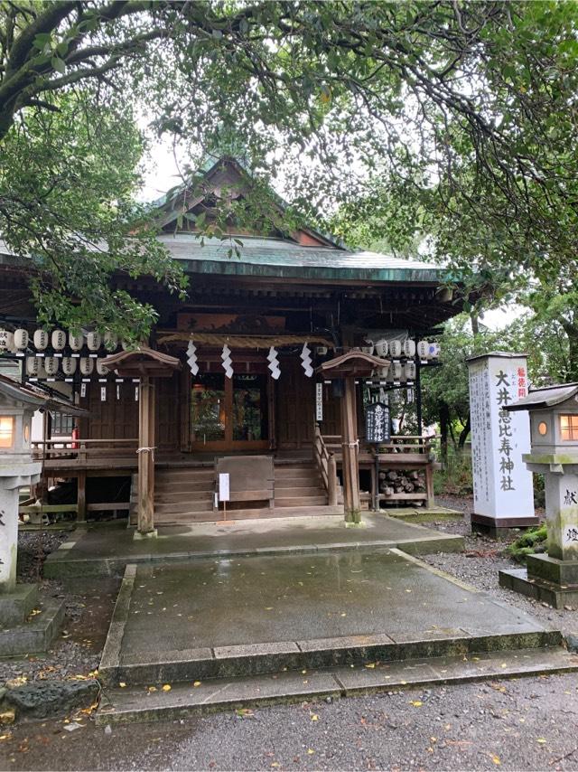 大井恵比寿神社(大井神社)の参拝記録1