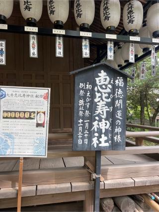 大井恵比寿神社(大井神社)の参拝記録(⛩️🐍🐢まめ🐢🐍⛩️さん)