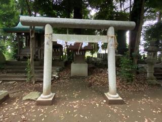 須賀神社（大久保鹿島神社境内）の参拝記録(さくらもちさん)