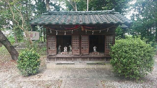 埼玉県草加市柿木町１７３２ 稲荷・八幡神社(女體神社)の写真1