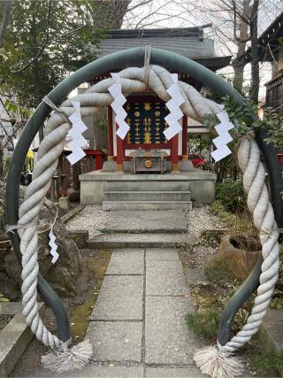 津嶋神社(田無神社境内社)の参拝記録(⛩️🐍🐢まめ🐢🐍⛩️さん)