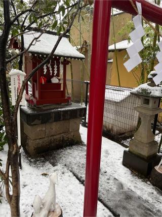 賀陽家屋敷稲荷神社(田無神社境内社)の参拝記録(⛩️🐉🐢まめ🐢🐉⛩️さん)