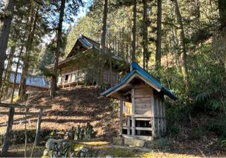 笹八木社（子檀嶺神社境内社）の参拝記録(竜胆の花さん)